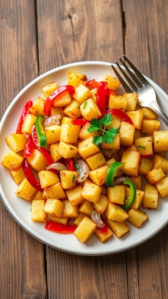 Crispy air fryer potatoes O